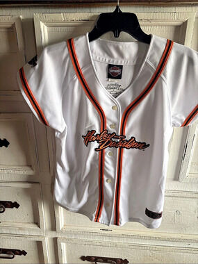 Harley-Davidson Victoria Harley-Davidson Texas Baseball Jersey Victoria Texas